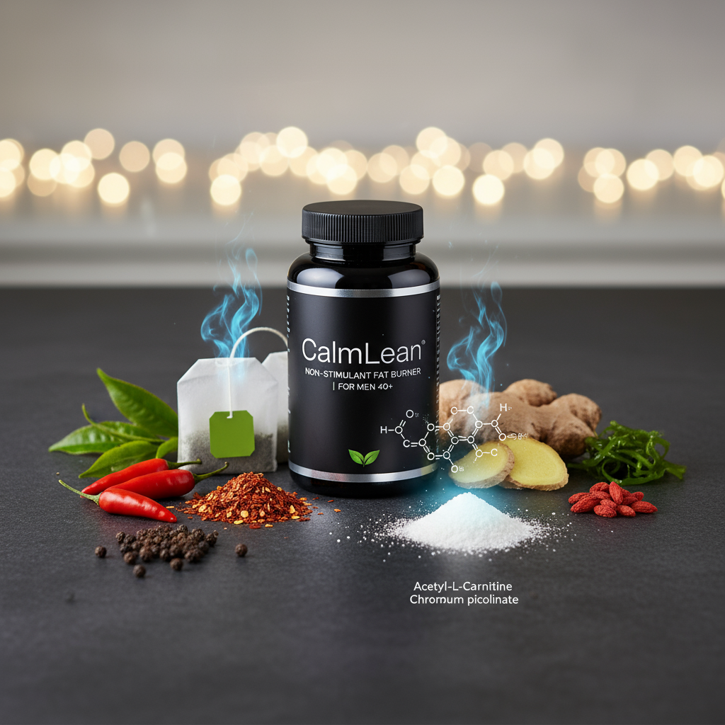 CalmLean Review 2025: Best Non-Stimulant Fat Burner for Men 40+ calmlean review