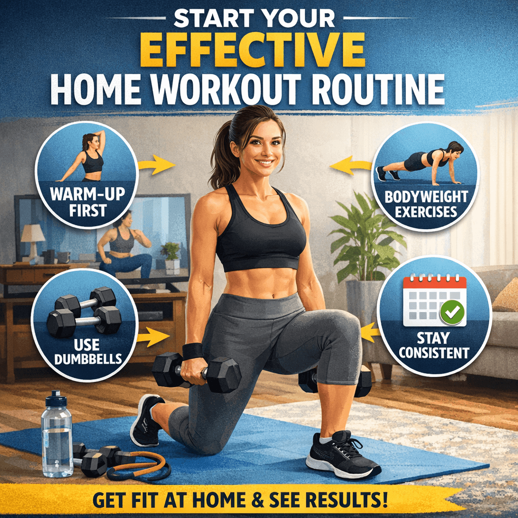 Start Your Effective Home Workout Routine | Eclatava start your effective home workout routine eclatava
